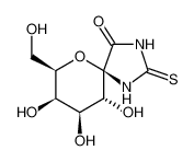 8,9,10-trihydroxy-7-(hydroxymethyl)-2-sulfanylidene-6-oxa-1,3-diazaspiro[4.5]decan-4-one 189633-62-3