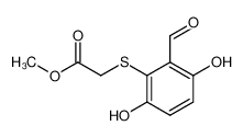 80427-76-5 spectrum, methyl (3,6-dihydroxy-2-formylphenyl)thioacetate