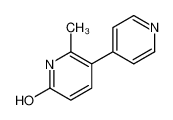 6-methyl-5-pyridin-4-yl-1H-pyridin-2-one 80047-30-9