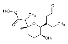 76566-87-5 spectrum, methyl (αR,2R,5S,6R)-6-[(E)-1-ethyl-2-formylvinyl]tetrahydro-α,5-dimethyl-2H-pyran-2-acetate