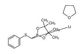 66080-26-0 structure, C17H26BLiO3S