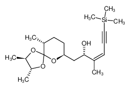 157905-05-0 (S,Z)-3-methyl-1-((2R,3R,7S,10R)-2,3,10-trimethyl-1,4,6-trioxaspiro[4.5]decan-7-yl)-6-(trimethylsilyl)hex-3-en-5-yn-2-ol