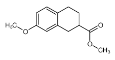 methyl 7-methoxy-1,2,3,4-tetrahydronaphthalene-2-carboxylate 65844-56-6