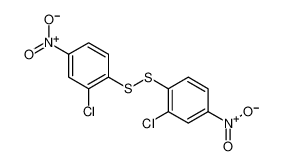 2-chloro-1-[(2-chloro-4-nitrophenyl)disulfanyl]-4-nitrobenzene 20201-04-1