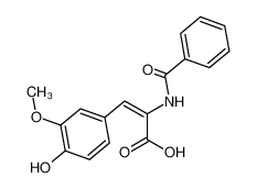 875325-99-8 spectrum, 2-(Benzoylamino)-3-(4-hydroxy-3-methoxyphenyl)acrylsaeure