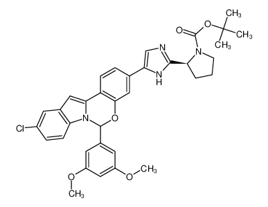 1369595-49-2 structure, C35H35ClN4O5