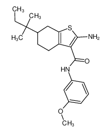 865419-00-7 structure, C21H28N2O2S