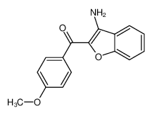 (3-AMINO-1-BENZOFURAN-2-YL)(4-METHOXYPHENYL)METHANONE 223788-34-9