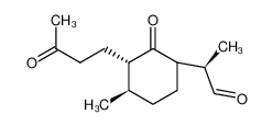 (2S,3R,6RS)-2-(3-氧代丁基)-3-甲基-6-[(R)-2-丙醛]环己酮