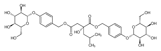 58139-23-4 structure, C34H46O17