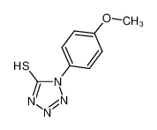 1-(4-methoxyphenyl)-2H-tetrazole-5-thione 13980-76-2