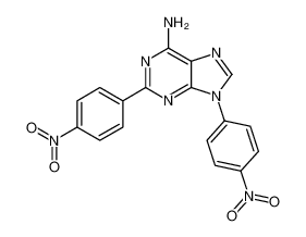 2,9-bis(4-nitrophenyl)purin-6-amine