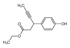 865233-41-6 spectrum, (+/-)-ethyl 3-(4-hydroxyphenyl)hex-4-ynoate