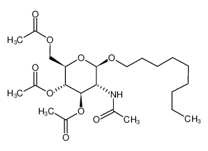 正壬基-2-乙酰氨基,3,4,6-O-三乙酰基-2-脱氧-β-D-吡喃葡萄糖苷