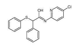 N-(5-chloropyridin-2-yl)-2-phenyl-2-phenylsulfanylacetamide