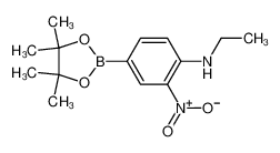 4-乙基氨基-3-硝基苯硼酸频那醇酯