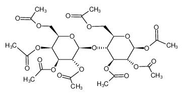 34213-32-6 spectrum, β-D-lactose octaacetate