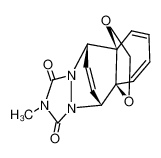 2-methyl-5ac,9ac-[1,3]dioxapropano-5r,10c-etheno-[1,2,4]triazolo[1,2-a]phthalazine-1,3-dione