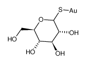 12192-57-3 structure, C6H11AuO5S