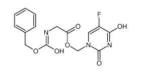 (5-fluoro-2,4-dioxopyrimidin-1-yl)methyl 2-(phenylmethoxycarbonylamino)acetate 115124-72-6