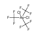 420-69-9 structure, C3AsCl2F9