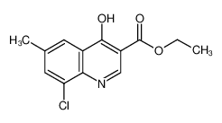 8-氯-4-羟基-6-甲基喹啉-3-羧酸乙酯