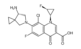 127254-12-0 structure, C19H18ClF2N3O3