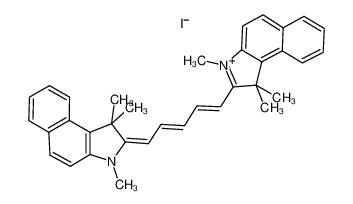 56289-64-6 structure, C35H35IN2