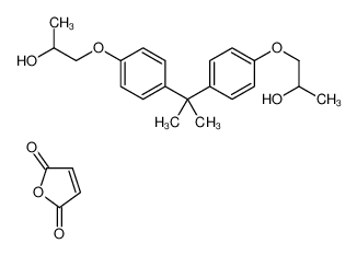 丁烯二酸酐与1,1’-[(亚异丙基)双(4,1-亚苯氧基)]-双[2-丙醇]的聚合物