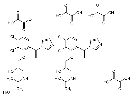 90742-89-5 structure, C42H52Cl4N6O21