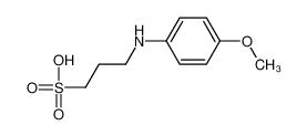 52962-51-3 3-(4-methoxyanilino)propane-1-sulfonic acid