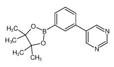 921205-11-0 5-[3-(4,4,5,5-tetramethyl-1,3,2-dioxaborolan-2-yl)phenyl]pyrimidine