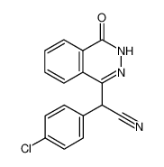 4-(P-氯-1-氰基苄基)-(2H)-酞嗪酮