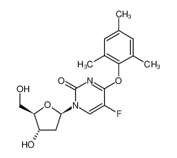 5-FLUORO-O4-(2,4,6-TRIMETHYLPHENYL)-2'-DEOXYURIDINE 141120-63-0