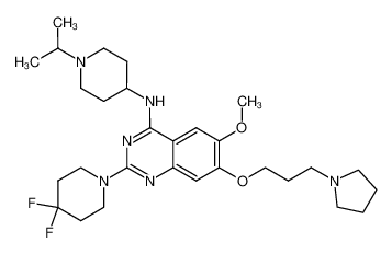 1481677-78-4 structure, C29H44F2N6O2