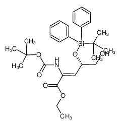 502442-60-6 structure, C28H39NO6Si