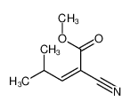 60135-01-5 methyl 2-cyano-4-methylpent-2-enoate