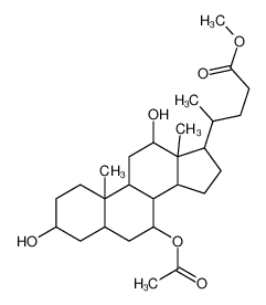 7432-44-2 (3alpha,5beta,7alpha,12alpha)-7-乙酰氧基-3,12-二羟基胆烷-24-酸甲酯
