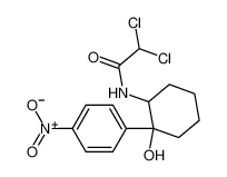 2,2-dichloro-N-[2-hydroxy-2-(4-nitrophenyl)cyclohexyl]acetamide 65837-61-8