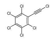 1,2,3,4,5-pentachloro-6-(2-chloroethynyl)benzene 52598-45-5