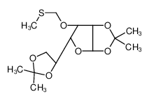 21665-19-0 (3aR,5R,6S,6aR)-5-[(4R)-2,2-二甲基-1,3-二氧戊环-4-基]-2,2-二甲基-6-[(甲硫基)甲氧基]四氢呋喃并[2,3-d][1,3]二氧杂环戊烯