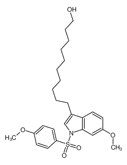 651331-67-8 10-[6-methoxy-1-(4-methoxyphenyl)sulfonylindol-3-yl]decan-1-ol