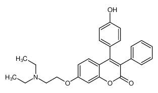 1450604-36-0 7-(2-(diethylamino)ethoxy)-4-(4-hydroxyphenyl)-3-phenyl-2H-chromen-2-one