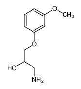 1-AMINO-3-(3-METHOXYPHENOXY)PROPAN-2-OL 63273-69-8