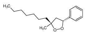 86766-13-4 (3S,5R)-3-heptyl-3-methyl-5-phenyl-1,2-dioxolane