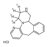 1188266-12-7 structure, C16H14ClD4N3