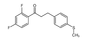 898781-77-6 structure, C16H14F2OS