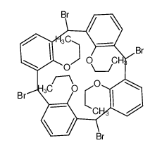 181640-72-2 structure, C40H44Br4O4