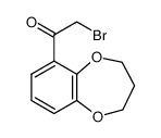 2-溴-1-(3,4-二氢-2H-1,5-苯并二氧庚英-6-基)-1-乙酮