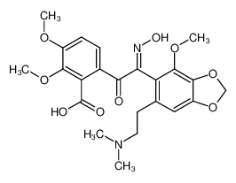 71695-19-7 structure, C23H26N2O9